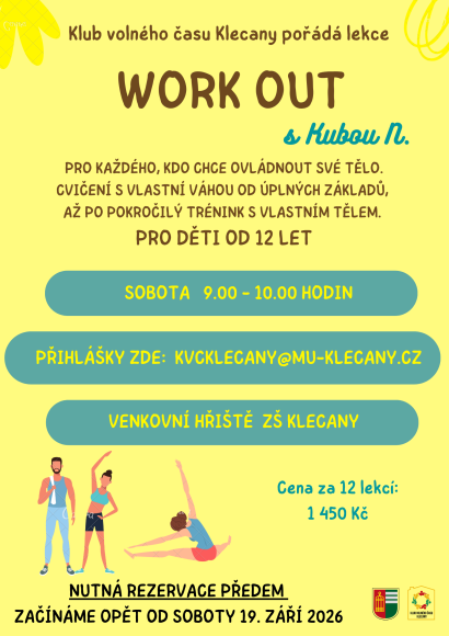 WORKOUT - sobota