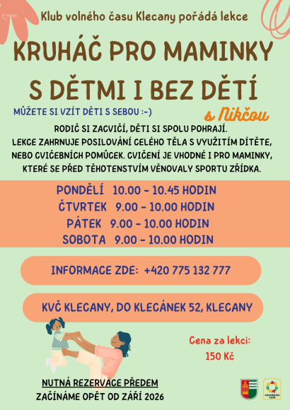 KRUHOVÝ TRÉNINK A POSILOVÁNÍ S VLASTNÍ VÁHOU TĚLA - pondělí